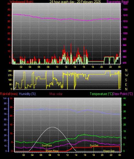 24 Hour Graph for Day 20