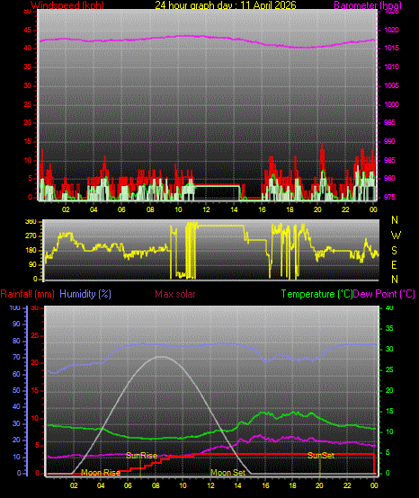 24 Hour Graph for Day 11